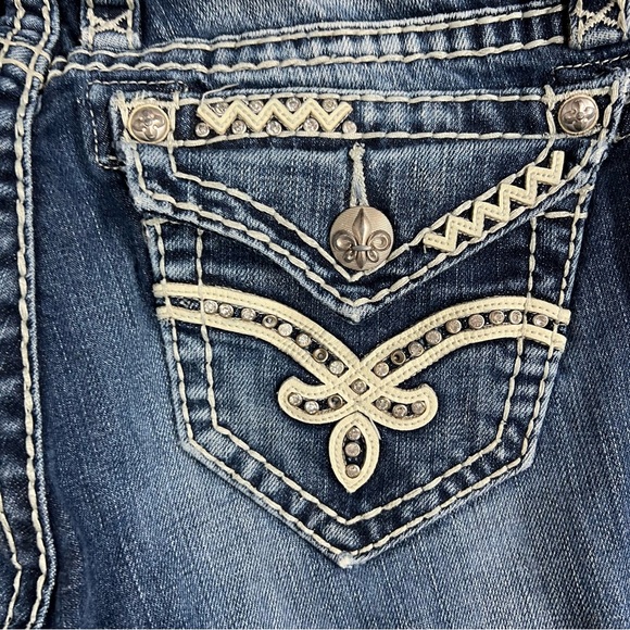 Women’s Rock Revival Elaina Boot Cut Stretch Jeans Size 27 E8254823L - Picture 12 of 16